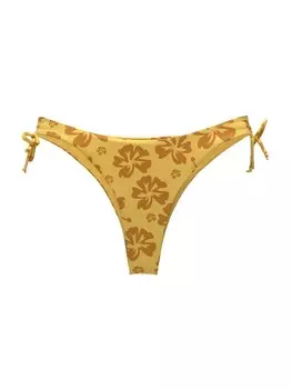 Топ бикини Pull&Bear Bralette Bikini Top, желтый