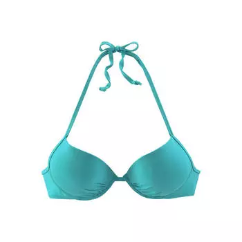 Топ бикини пуш-ап Buffalo »Happy« для женщин, цвет blau