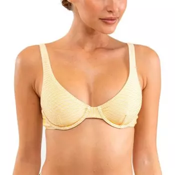 Топ бикини Rhythm Noumea Underwire, желтый