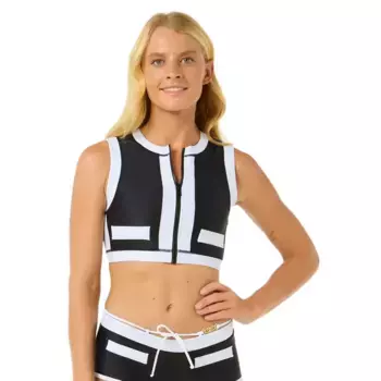 Топ бикини Rip Curl Coco Vest, черный