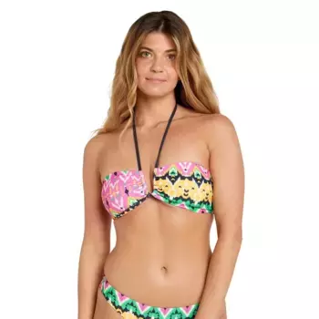 Топ бикини Rip Curl Ikat Geo Bandeau, разноцветный