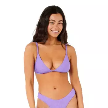 Топ бикини Rip Curl Premium Surf Fixed Triangle, фиолетовый