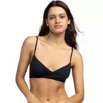 Топ бикини Roxy Beach Classics Wrap, черный