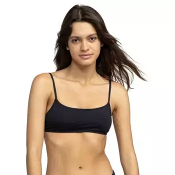 Топ бикини Roxy Beach Classicslette, черный