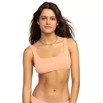 Топ бикини Roxy Love The Glassy, бежевый