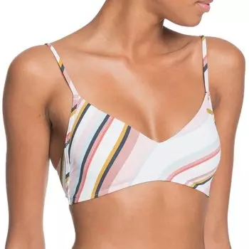 Топ бикини Roxy Print Beach CL FA Ath, белый