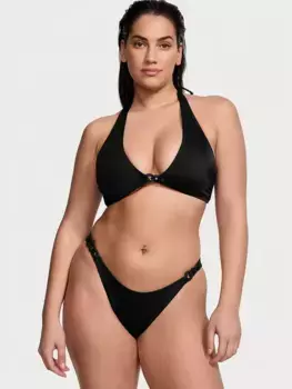Топ бикини с цепочкой-бралеттом Victoria'S Secret Swim, черный