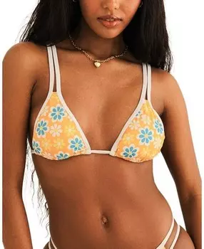 Топ бикини с двойными бретелями Dippin' Daisy's Billy, оранжевый