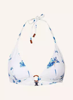 Топ бикини с халтернеем herbier shiny flachett с блестящей пряжей Vilebrequin, мультиколор