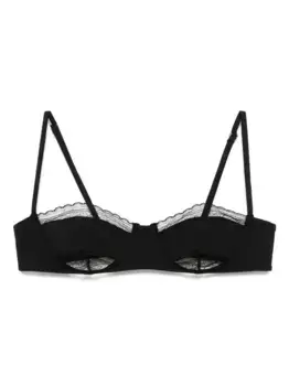 Топ бикини с кружевом Kiki de Montparnasse, черный