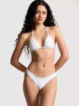 Топ бикини с люверсами Cape May Pink By Frankies Bikinis, белый