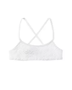 Топ бикини с люверсами Vilebrequin, белый