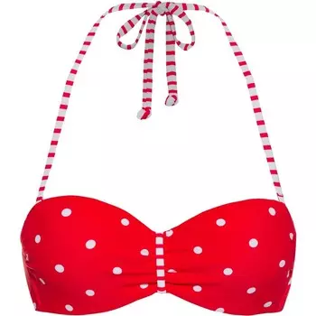Топ бикини s.Oliver Balconette Bikini Top Audrey, цвет Fire red