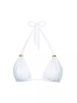 Топ бикини с треугольными чашечками ViX by Paula Hermanny, белый