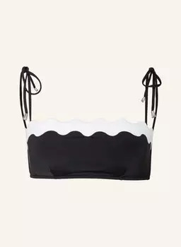 Топ бикини SEAFOLLY Bandeau GIA, черный