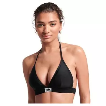 Топ бикини Superdry Code Montana Triangle, черный