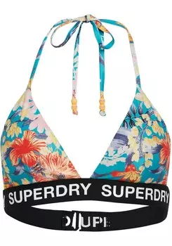 Топ бикини Superdry Triangle Bikini Top, цвет Mixed colors