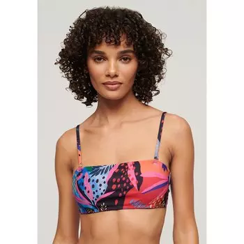 Топ бикини Superdry Tropical Bandeau, Разноцветный