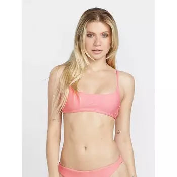 Топ бикини Volcom So Current, розовый