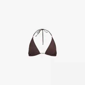 Топ бикини женский 4Th & Reckless Jaya, коричневый