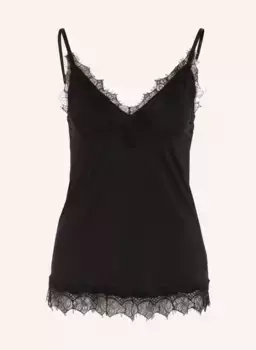 Топ billie с кружевом Rosemunde, черный