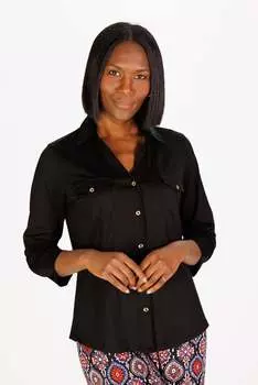 Топ Birdie в черном цвете Duffield Lane