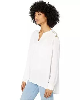 Топ Bishop + Young Olivia Crochet Top, белый