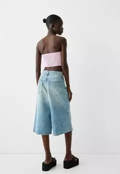 Топ Blend Bershka, светло-розовый