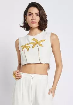 Топ Blouse Be Sunset, белый