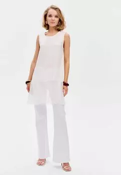 Топ Blouse blue shadow, белый