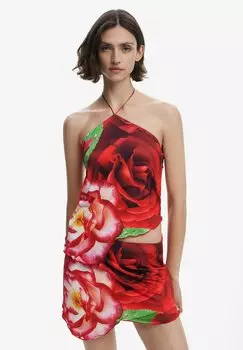 Топ Blouse Desigual, красный