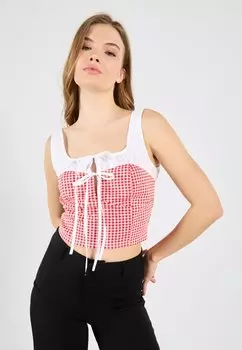 Топ Blouse Even&Odd, красный