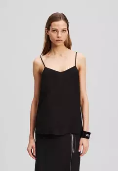 Топ Blouse KARL LAGERFELD, черный