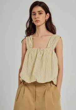 Топ Blouse NORR, желтый