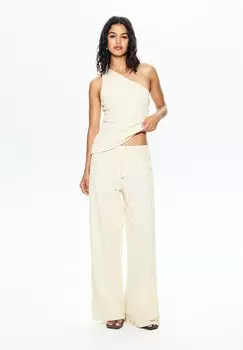 Топ Blouse PULL&BEAR, бежевый