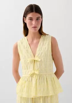 Топ Blouse Scalpers, желтый