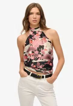Топ Blouse Superdry, розовый