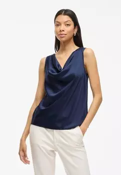 Топ Blouse VILA, темно-синий