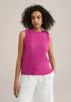 Топ Blouse WE Fashion, фиолетовый