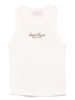 Топ Blue Jr MC2 Saint Barth Kids, нейтральный