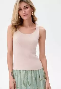 Топ blue shadow, бежевый