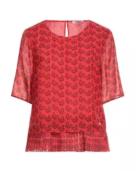 Топ Blumarine, красный