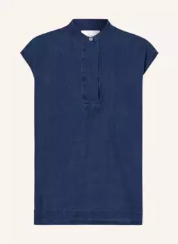 Топ-блузка в джинсовом стиле Closed, синий