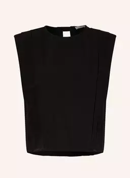 Топ блузки mauvegz со складками Gestuz, черный