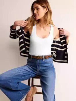 Топ Boden Scoop Neck Vest, белый