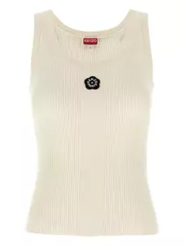 Топ Boke Flower 2.0 в рубчик KENZO, белый