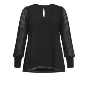 Топ больших размеров Katalina CITY CHIC, черный