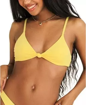 Топ больших размеров в стиле дзен Dippin' Daisy's, желтый