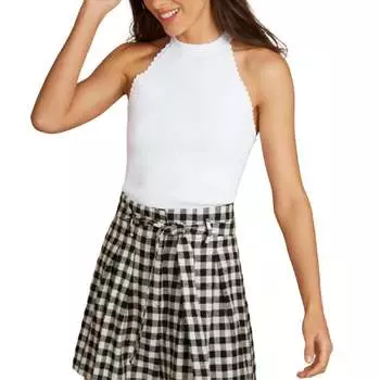 Топ-борцовка белого цвета Autumn Cashmere