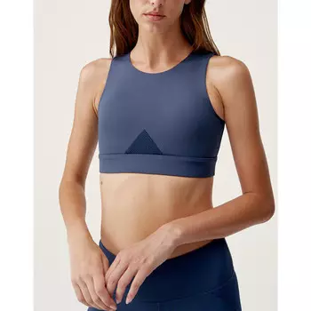 Топ Born Living Yoga, цвет blau/dunkelblau/dunkelblau